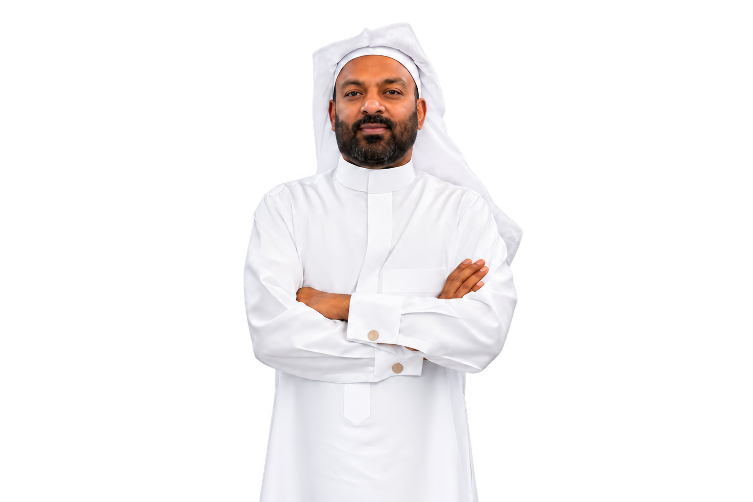 رضا السلطان بالزي السعودي